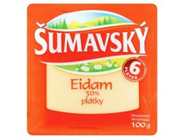 Šumavský Сыр Эдам 30% ломтики 100 г